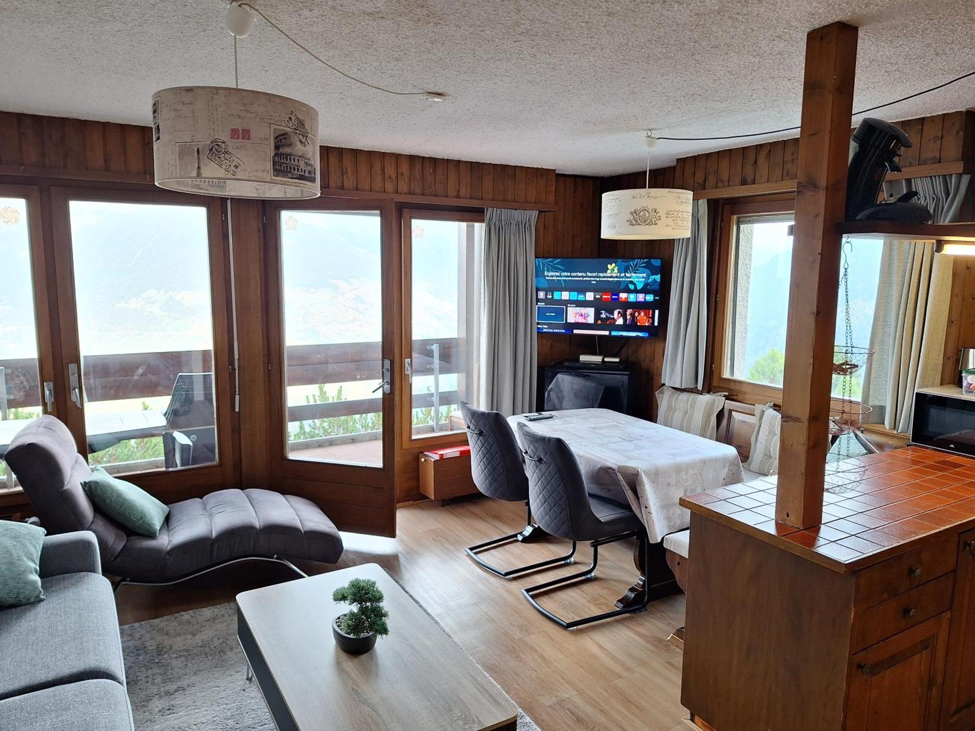 Les Collons1800- Bel Appart 2Pieces-4 Pers-Piscine-Sauna-Parking Int-Wifi Gratuit Vex Екстер'єр фото